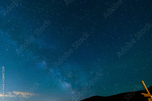 night sky with stars colorado