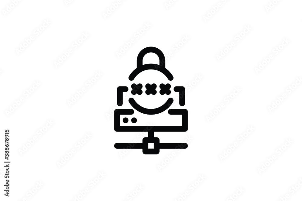 Hosting Outline Icon - Auth Key Hosting Outline Icon - Auth Key