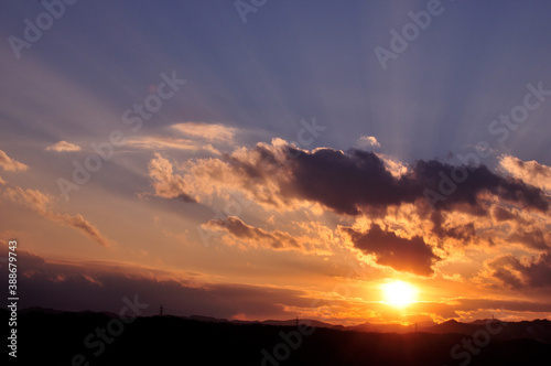 夕焼け空