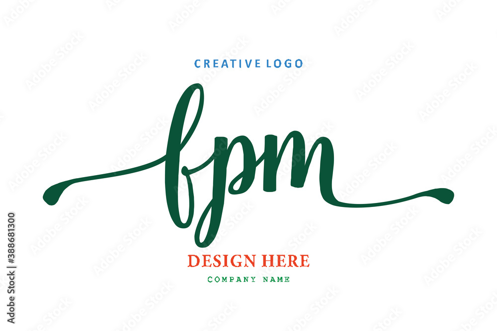 FPM lettering logo is simple, easy to understand and authoritative FPM lettering logo is simple, easy to understand and authoritative