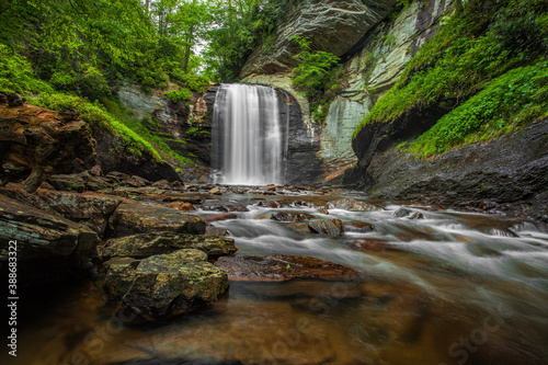 Wallpaper Mural Looking Glass Falls in Pisgah National Forest Torontodigital.ca