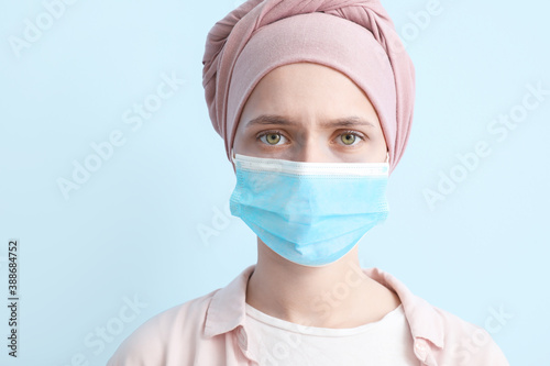 Woman after chemotherapy we...