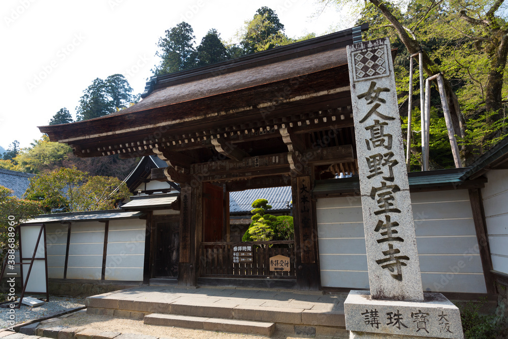 室生寺本坊の門