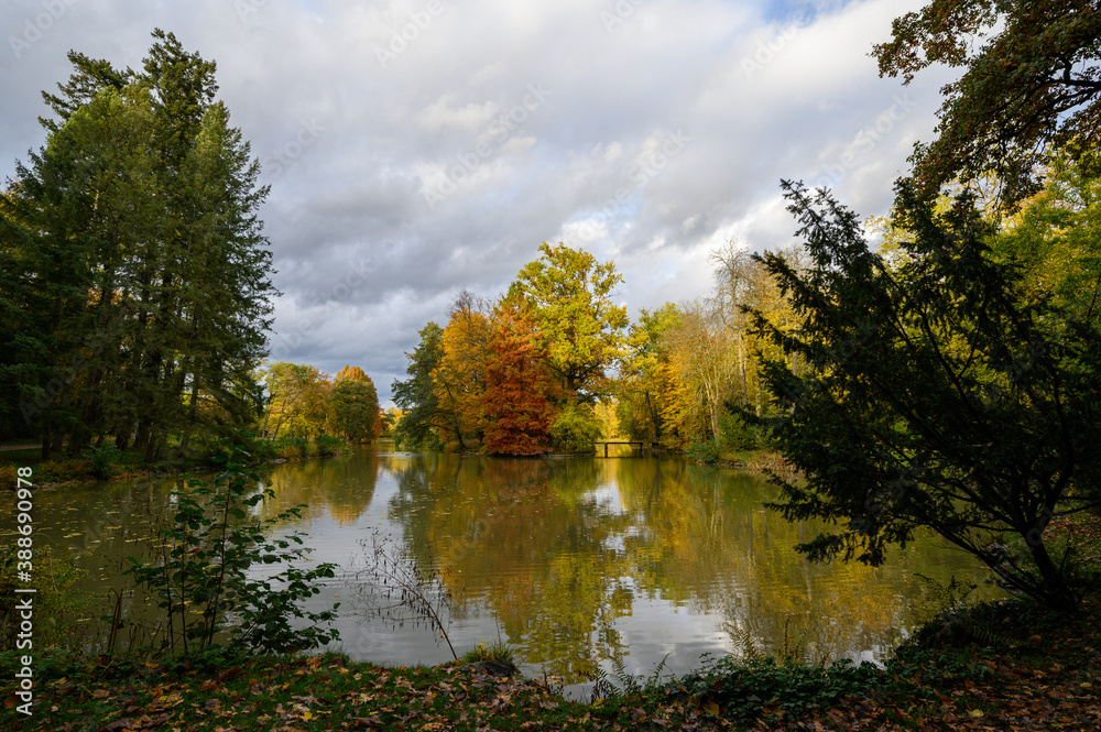 Fototapeta premium Schlosspark Schönbusch Aschaffenburg