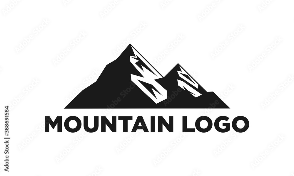 Mountain illustration vector Mountain illustration vector