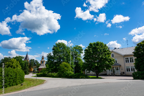 Countryside scenery in summertime, Southwest Finland