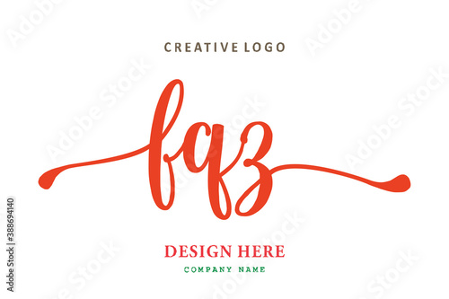 FQZ lettering logo is simple, easy to understand and authoritative