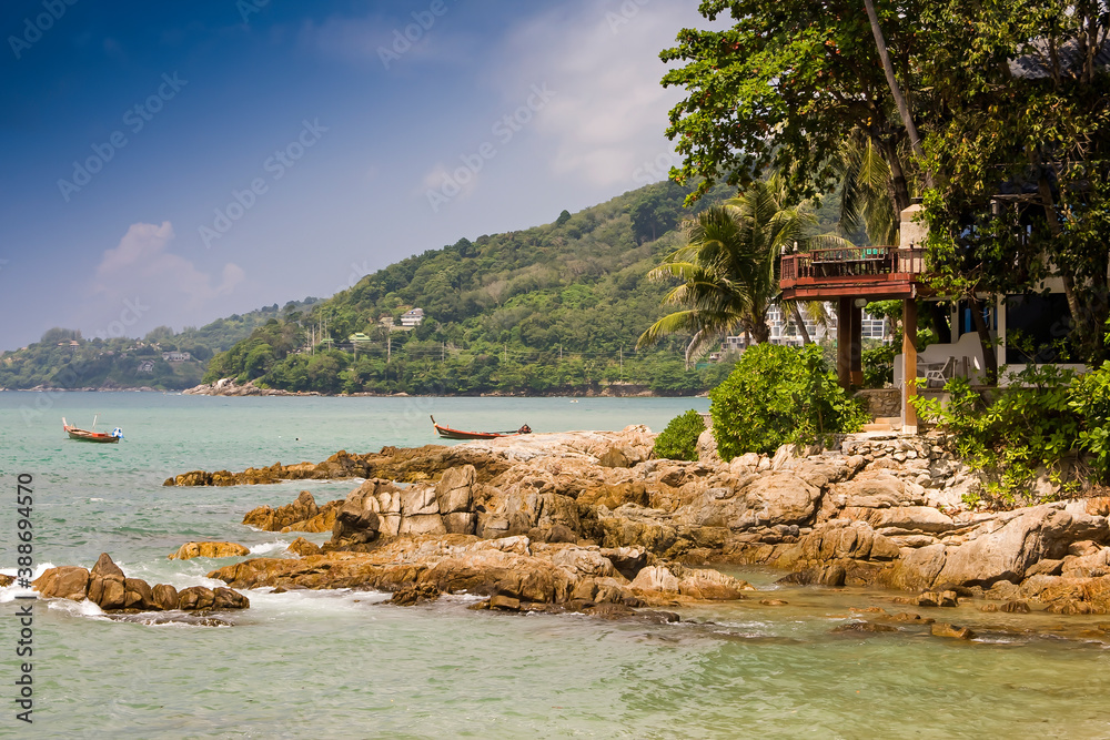 Beach of Kamala, Phuket, Andaman Sea, Thailand, Asia Beach of Kamala, Phuket, Andaman Sea, Thailand, Asia