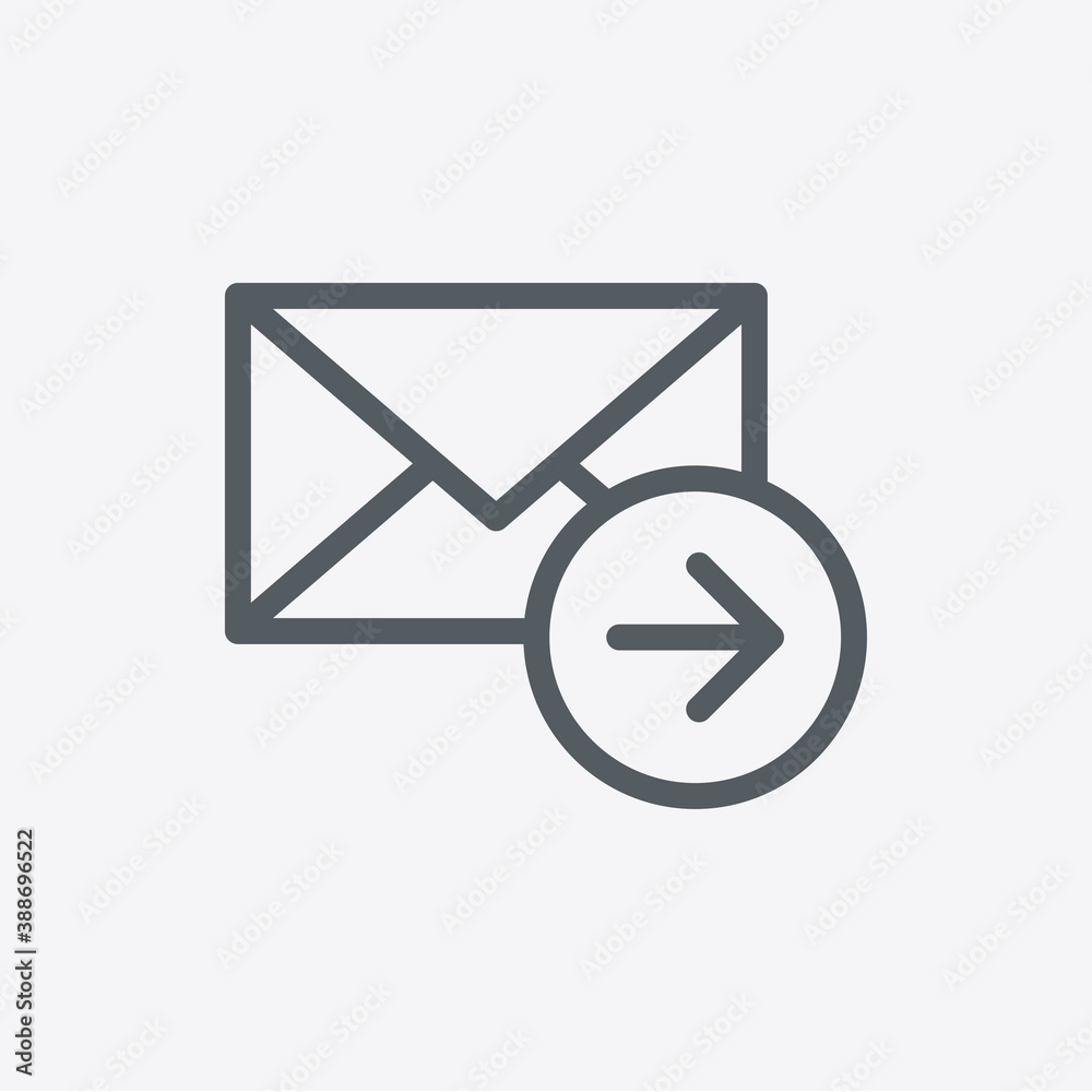 Mail icon isolated on background. Envelope symbol modern, simple, vector, icon for website design, mobile app, ui. Vector Illustration Mail icon isolated on background. Envelope symbol modern, simple, vector, icon for website design, mobile app, ui. Vector Illustration