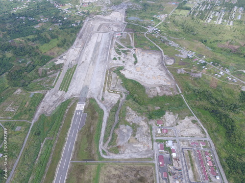 hills in Takengon Aceh when it is cloudy