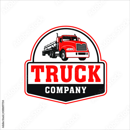 Trucking company with a classic style
