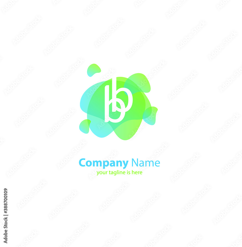 the simple elegant logo of letter b with white background the simple elegant logo of letter b with white background
