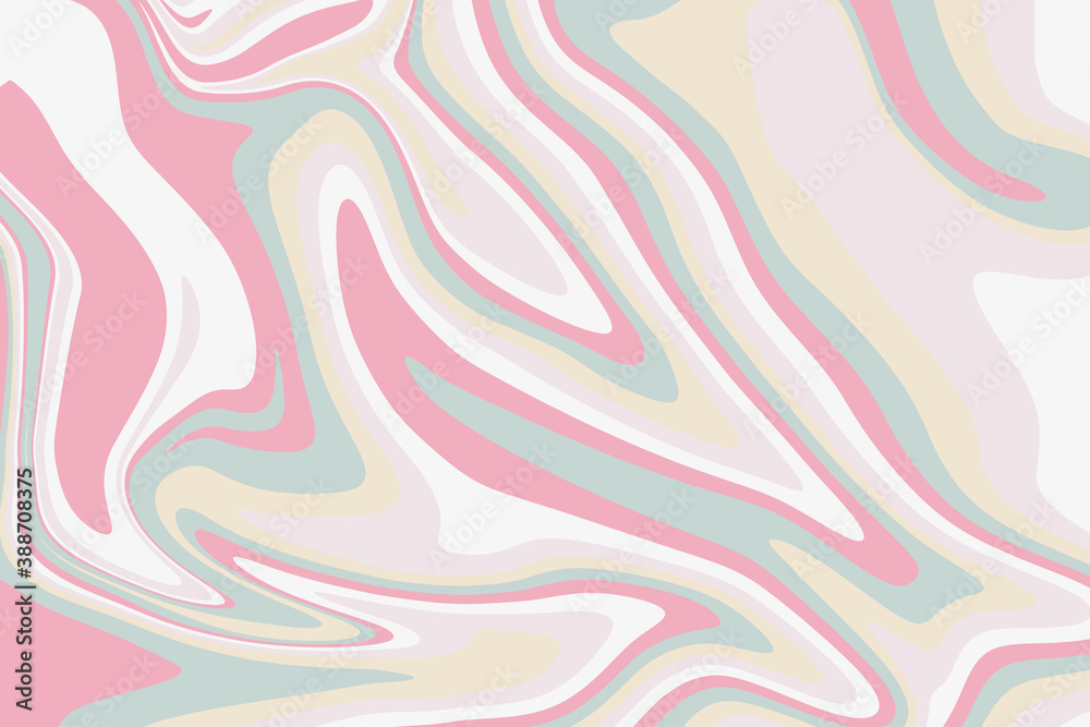 Fototapeta premium Multicolored abstract background. Modern liquid shapes.