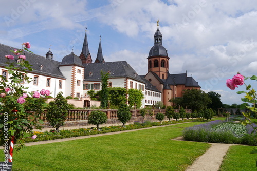 Putte Konventgarten Basilika in Seligenstadt in Hessen