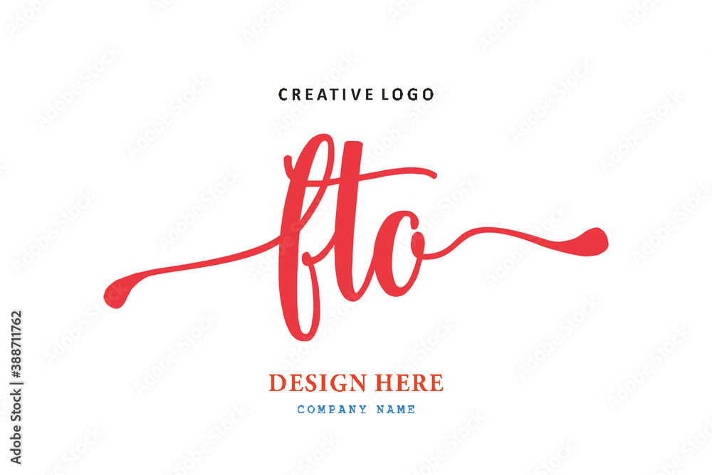FTO lettering logo is simple, easy to understand and authoritative FTO lettering logo is simple, easy to understand and authoritative