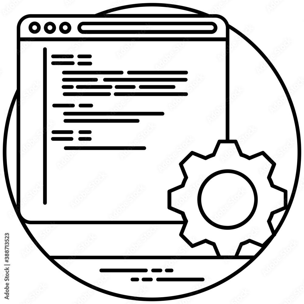 Application programming interface integration flat icon
Application programming interface integration flat icon