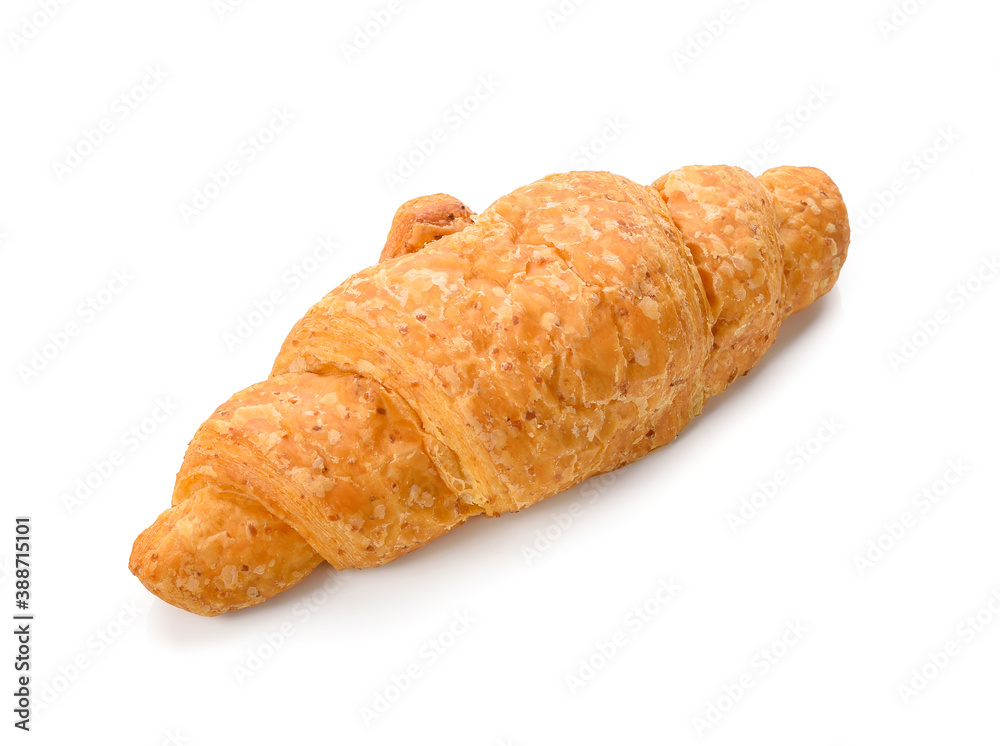 croissant isolated on white background