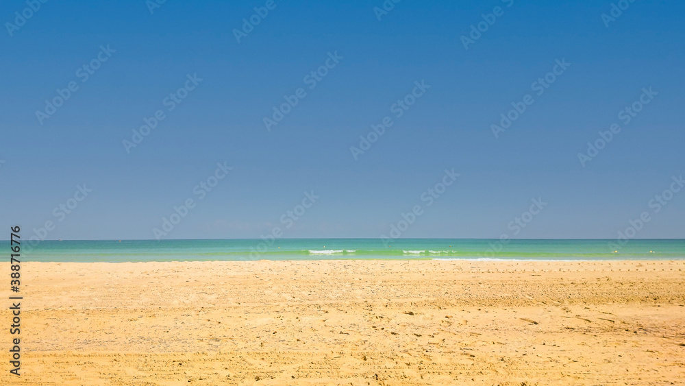 Beautiful beach of Djerba in Tunisia Beautiful beach of Djerba in Tunisia