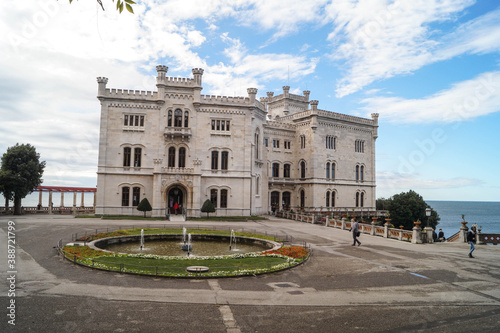 Miramare castle, Tieste, italy, October 2016