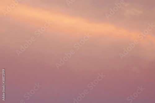 lite orange abstract pastel clouds and sky with soft texture sweet color.