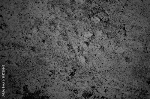 Texture of old gray concrete wall for background © Supatson