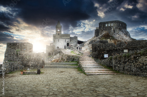 old church in the morning,Porto Venere,Liguria