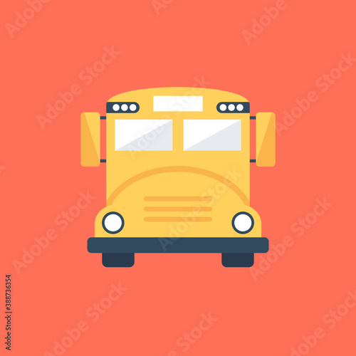 
A large spacious automobile vehicle on road symbolizing concept of bus journey 
