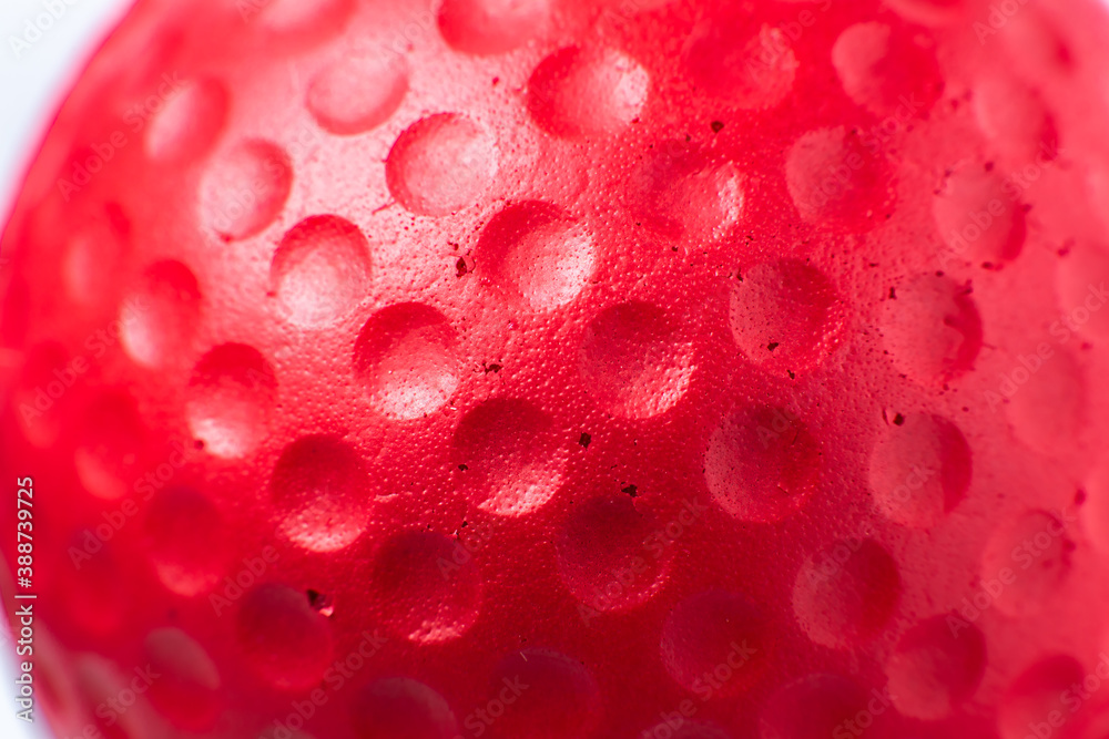 Red rubber ball texture. Close up background. Stock Photo | Adobe Stock