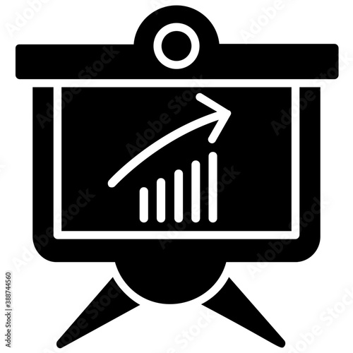 
Laptop along with growing bars showing growth traffic icon 
