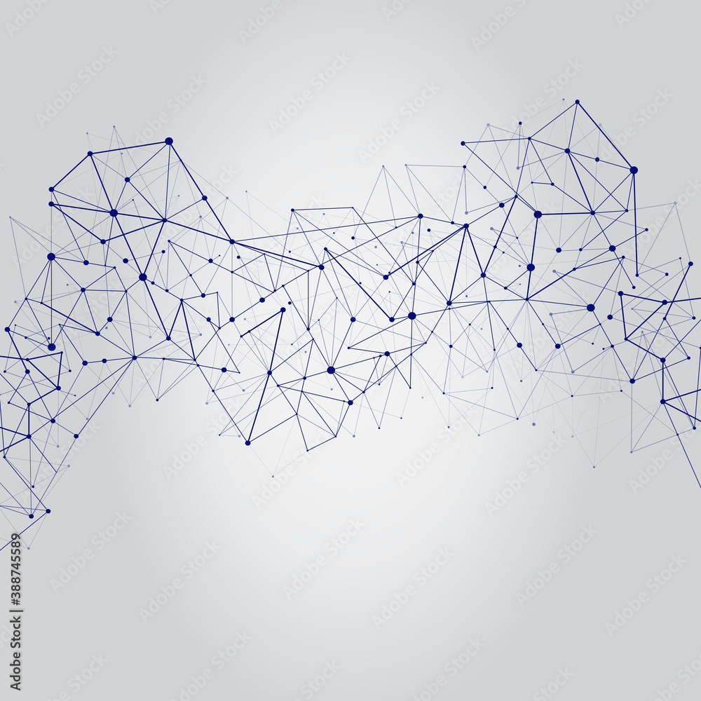 Network abstract connection isolated on gray background. Network technology background with dots and lines. Ai background. Modern abstract concept. Ai vector, network technology Network abstract connection isolated on gray background. Network technology background with dots and lines. Ai background. Modern abstract concept. Ai vector, network technology
