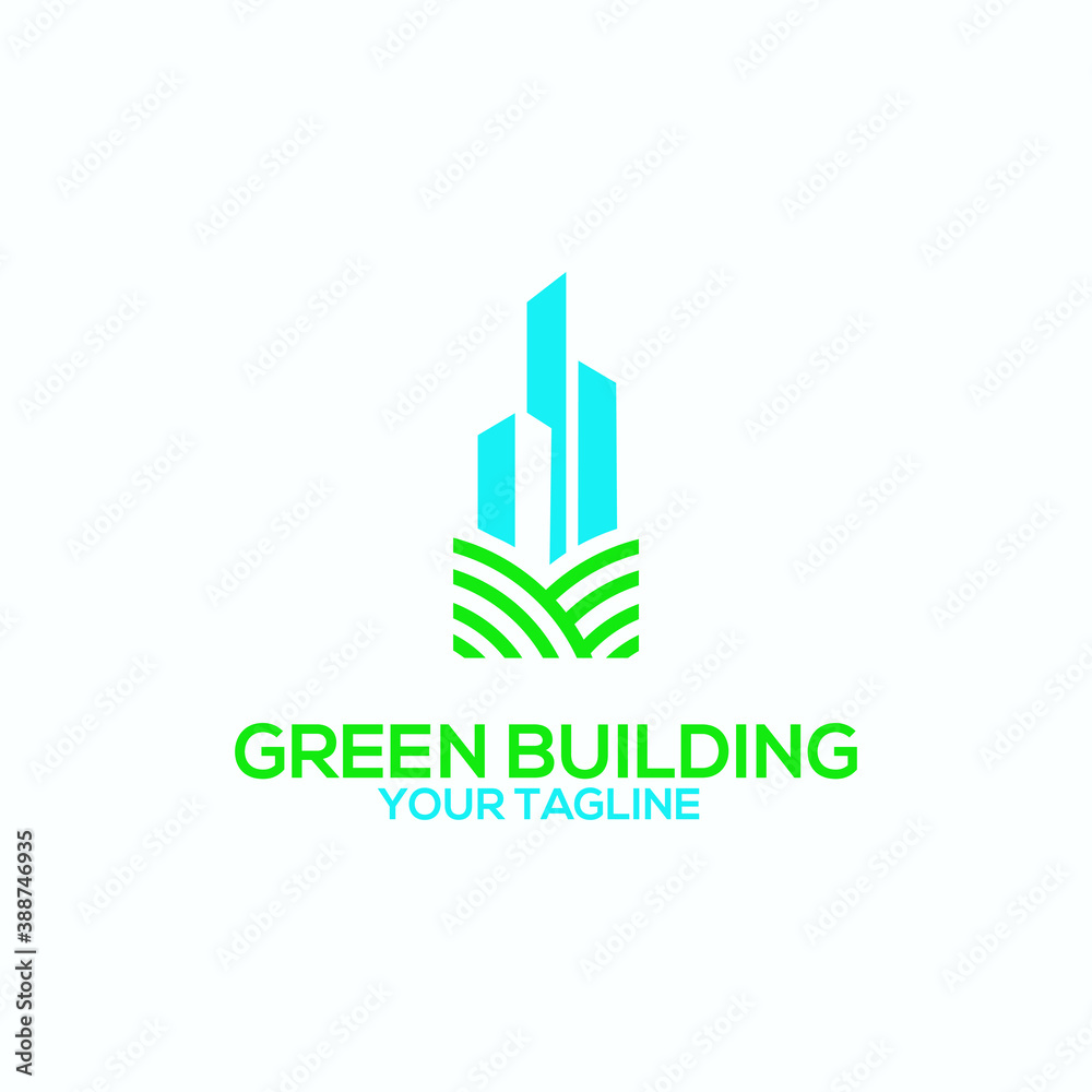 green building logo exclusive design inspiration
