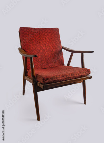 Wallpaper Mural old chair on white background Torontodigital.ca