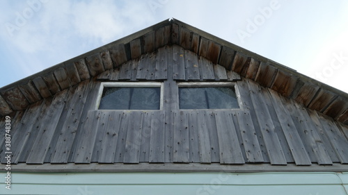 viewing Windows on the roof of the house