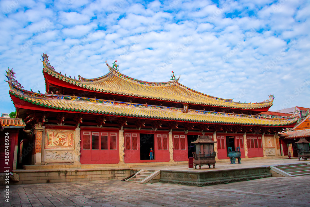 Naklejka premium There are 1000 year old buildings in Quanzhou, China.