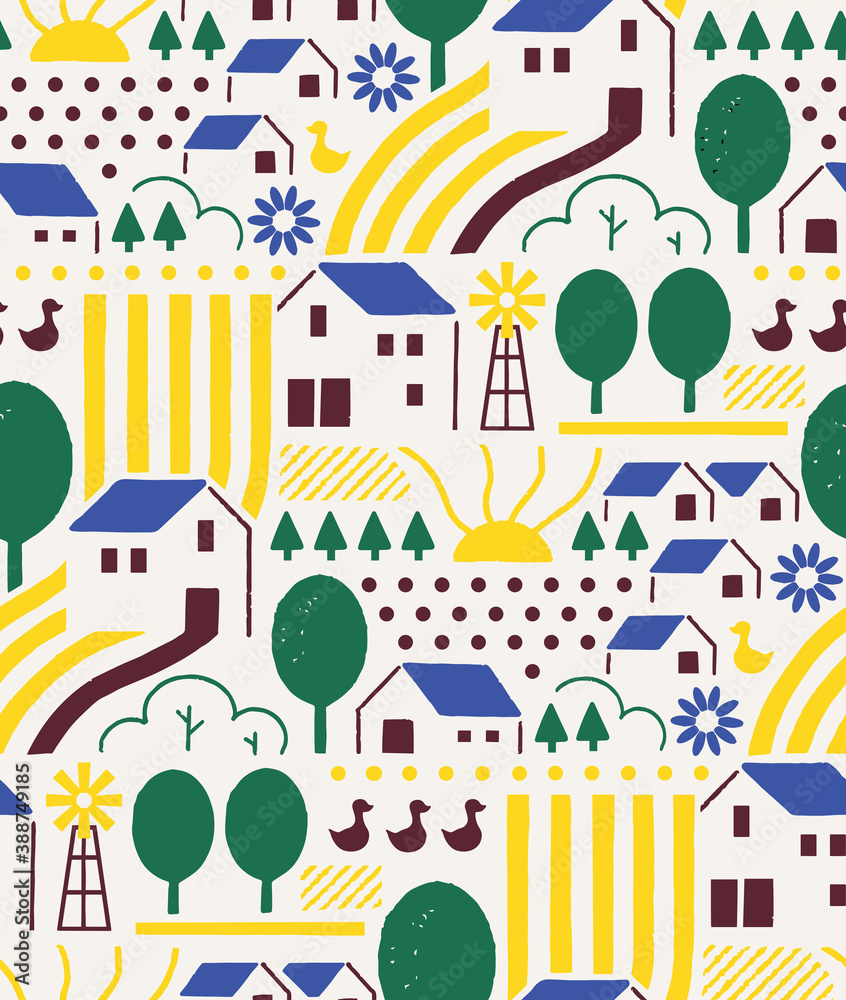 Down Hill Pattern Design Down Hill Pattern Design