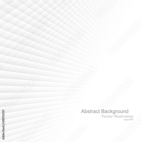 Abstract background with white shapes.