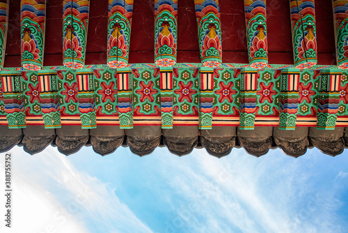 한국의 전통의 처마