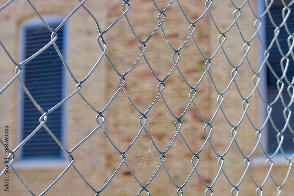 Fototapeta premium link fence