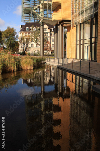 Berliner Blickwinkel; Spiegelung am Potsdamer Platz