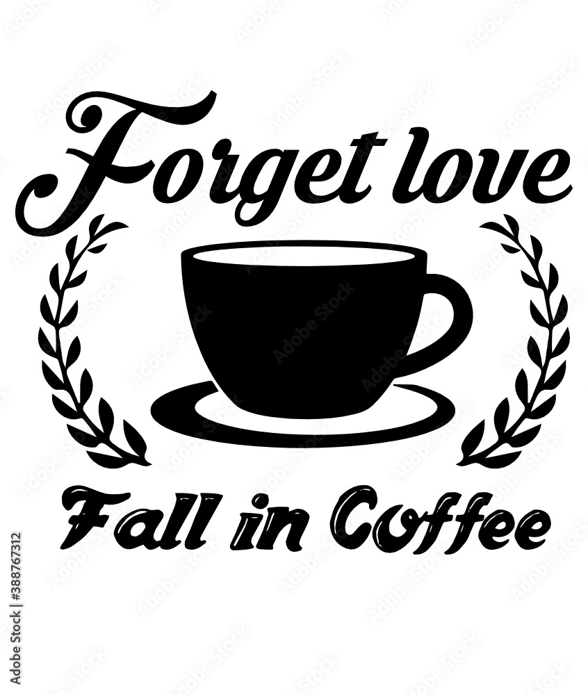 Coffee t-shirt design Coffee t-shirt design