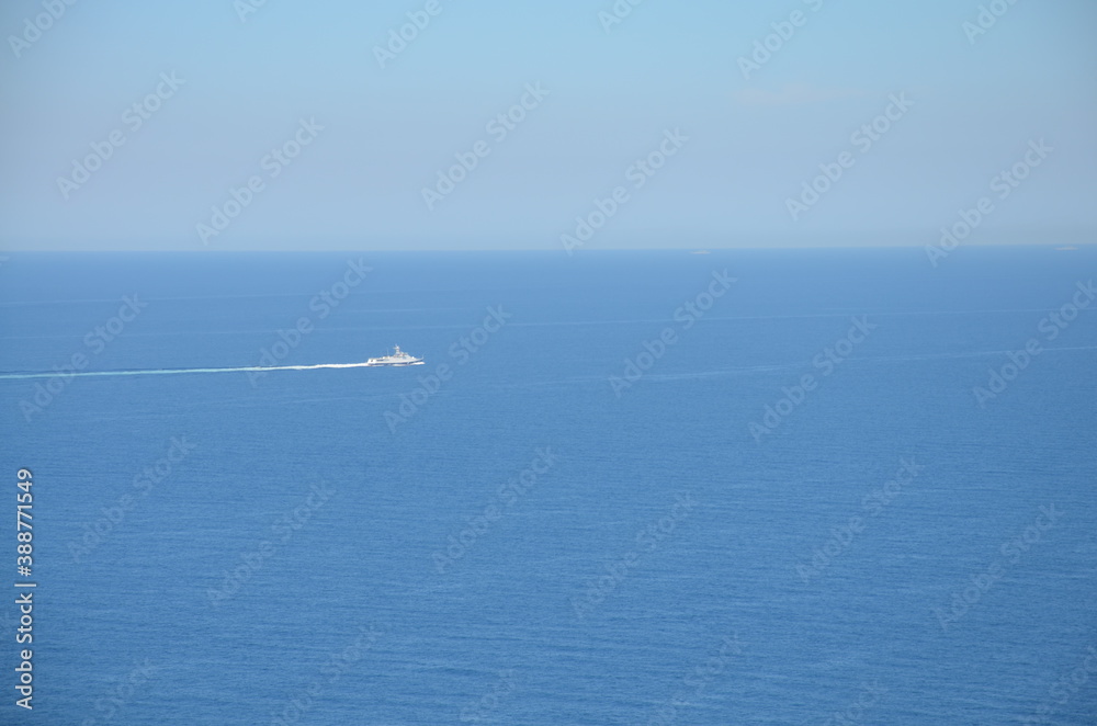 boat in the sea