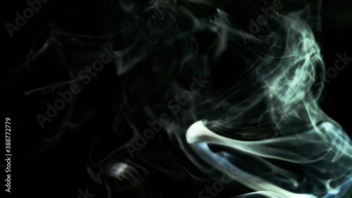 Smoke isolated on dark background. low light © LemPro Filming Life