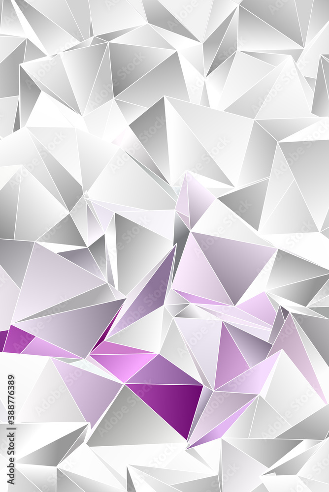 Obraz premium Abstract Low-Poly background. triangulated texture. Design 3d. Polygonal geometrical pattern. Triangular modern style
