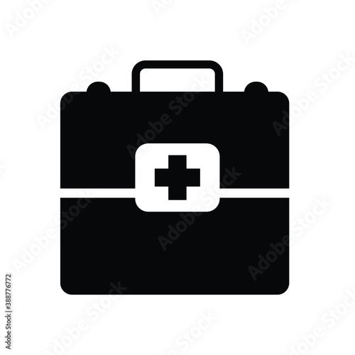 Medicine box icon vector design
