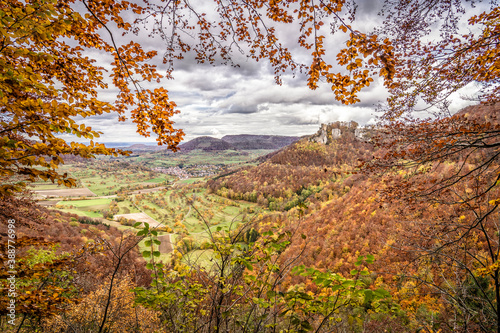 old Ruin of Reussenstein in...