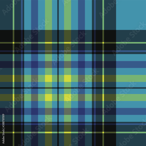 Seamless vector tartan pattern for fabric, textile, wrapping etc. Plaid background	