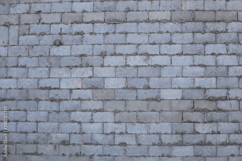 Front brickwork, brick wall facade