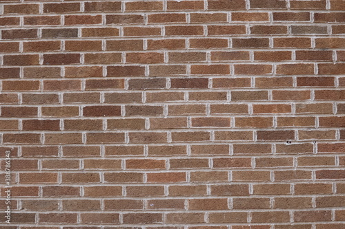 Front brickwork, brick wall facade