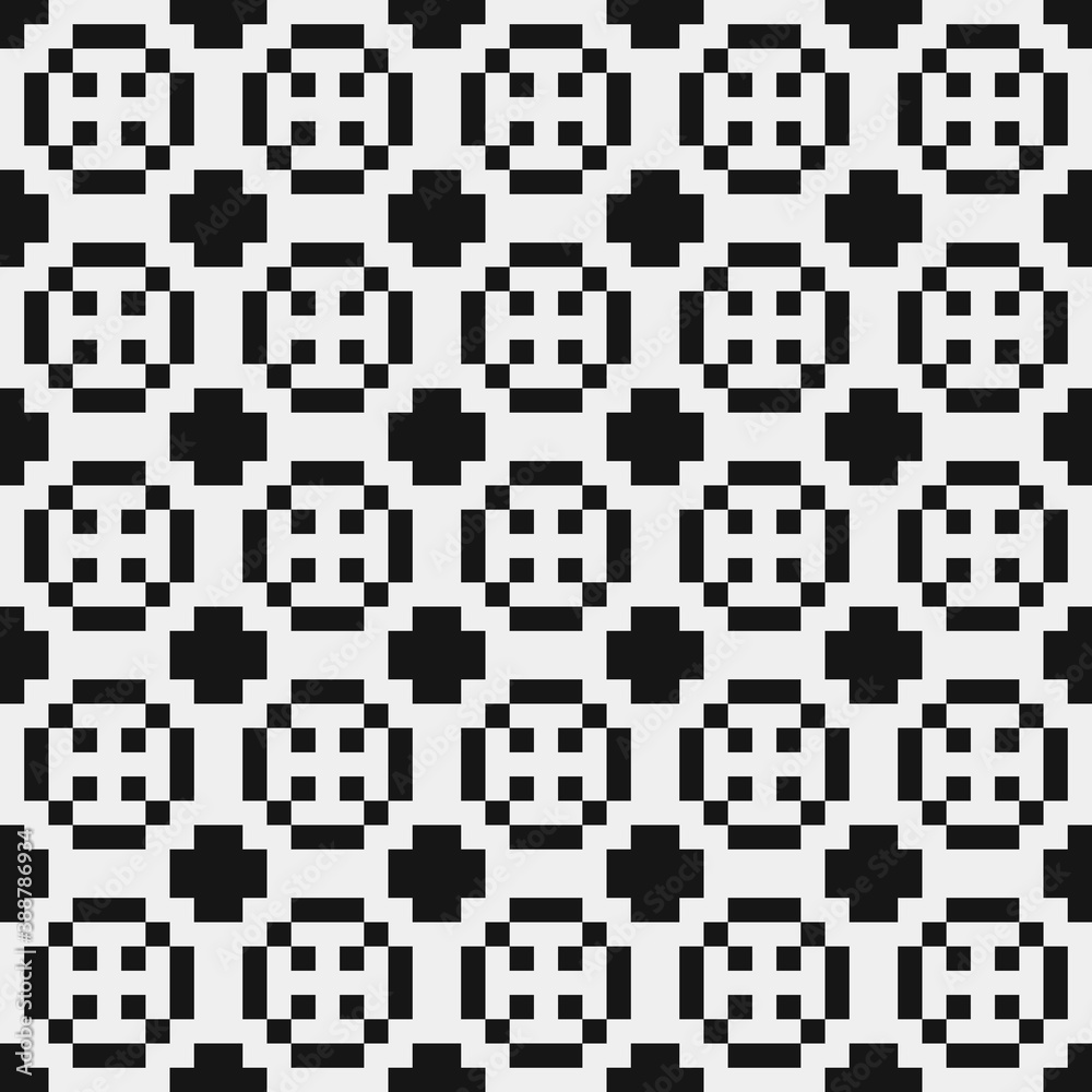 Abstract Cross Pattern Dots Logo generative computational art illustration Abstract Cross Pattern Dots Logo generative computational art illustration