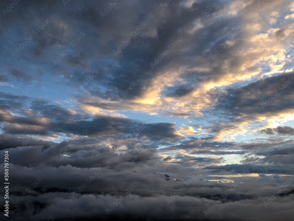 Obraz premium clouds and sun